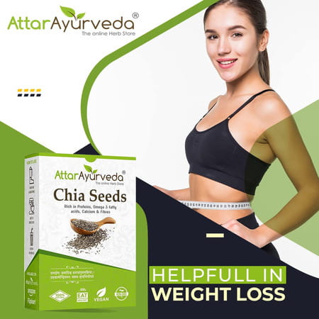 Attar Ayurveda Chia Seeds 250 Grams