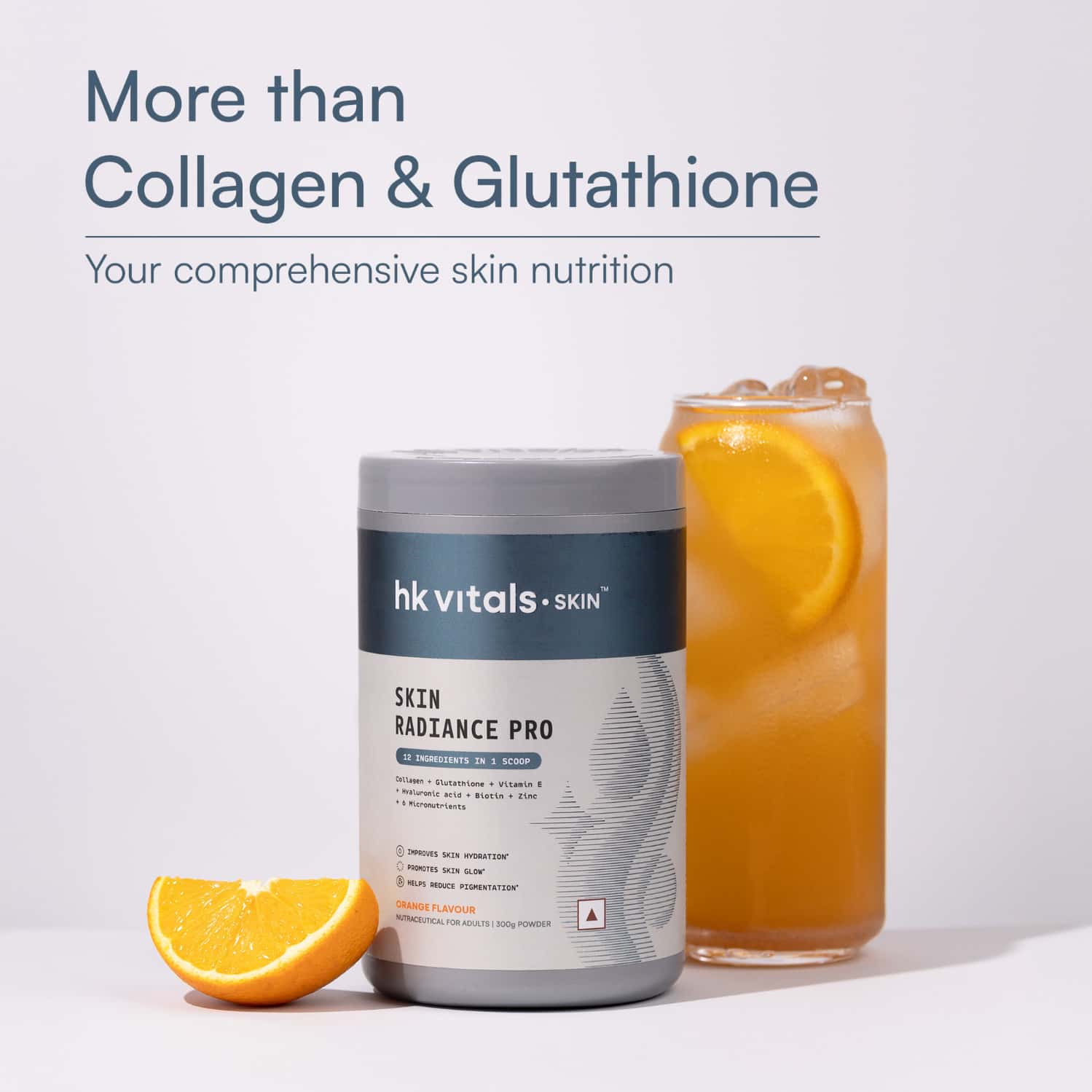 Buy HK VITALS SKIN RADIANCE PRO MARINE COLLAGEN SUPPLEMENT POWDER (ORANGE