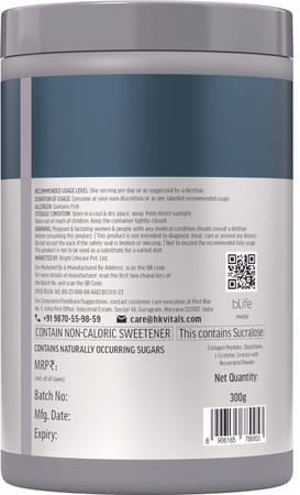 Hk Vitals Skin Radiance Pro Marine Collagen Supplement Powder (Orange | 300G)