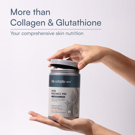 Hk Vitals Skin Radiance Pro Marine Collagen Supplement Powder (Orange | 300g)