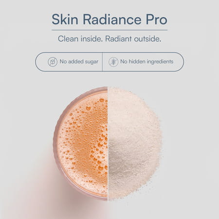 Hk Vitals Skin Radiance Pro Marine Collagen Supplement Powder (Orange | 300g)