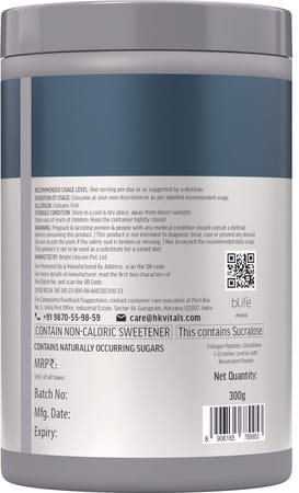Hk Vitals Skin Radiance Pro Marine Collagen Supplement Powder (Orange | 300g)