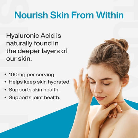 Myfitfuel Hyaluronic Acid | (100 Mg) | 90 Capsules