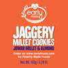 Early Foods Pack Of 2 - Jowar Almond Jaggery Cookies 150G X 2