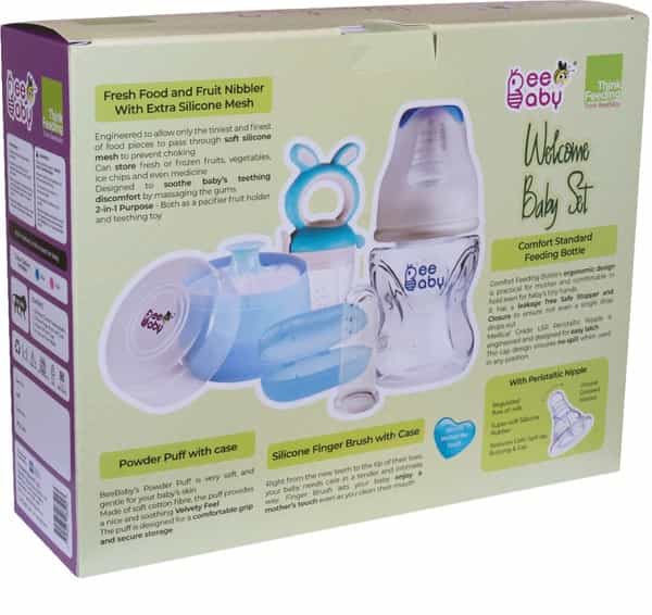Beebaby Newborn Welcome Baby Set / Gift Set. 0M+ (Blue)