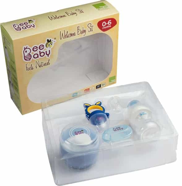 Beebaby Newborn Welcome Baby Set / Gift Set. 0M+ (Blue)