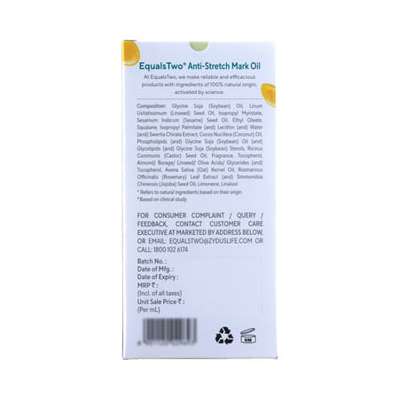 Equalstwo Anti Stretch Mark Oil 200ml