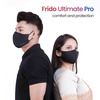 Frido Ultimate Pro Copper Treated Mask|Nose Clip|Ear Loop|Washable|Imported|Large Size (Pack Of 2)