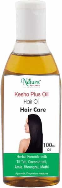 Naturz Ayurveda Kesho Plus Hair Oil 100 Ml (Pack Of 5)