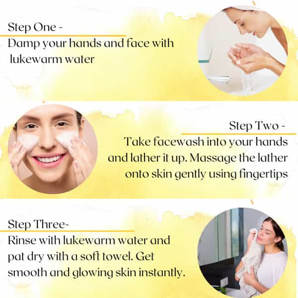 Beautisoul Lemon Peel Facewash With Lemon Peel | Vetiver Root And Aloe Vera | Skin Brightening|