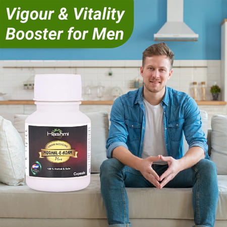 Hashmi Mughal-E-Azam Energy Capsule: Helps To Restore Your Energy And Stamina 20 Capsules