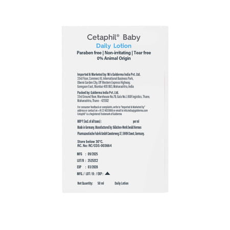 Cetaphil Baby Daily Lotion 50ml