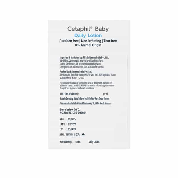 Cetaphil Baby Daily Lotion 50Ml
