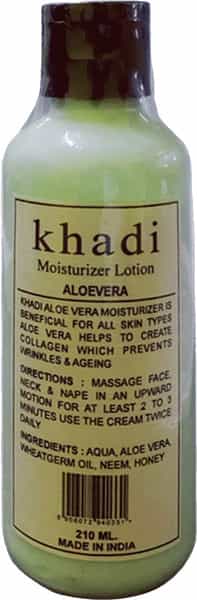 Khadi Herbal Aloevera Moisturizer Lotion