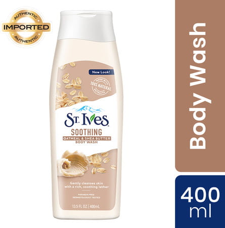 St Ives Soothing Oatmeal & Shea Butter Body Wash - 400ml