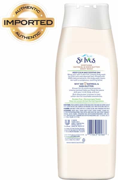 St Ives Soothing Oatmeal & Shea Butter Body Wash - 400Ml