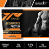 Musclexp Beginner's Protein Chocolate Fudge 1Kg Pouch (2.2 Lb)