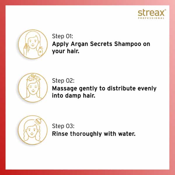 Streax Professional Argan Secrets Colour Protect Shampoo 250Ml