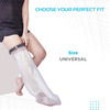 Vissco Cast Cover (Upto Thigh) - Protects Bandage From Water Exposure During Bath & Shower (Grey)