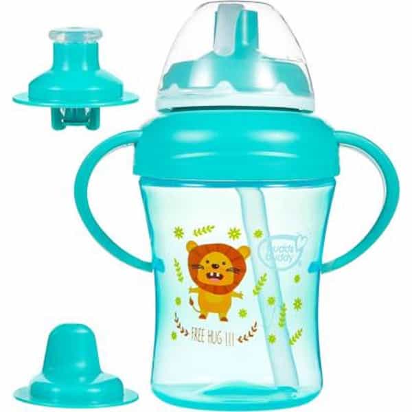 Buddsbuddy 3 Stage Baby Training Sipper Set 210Ml Green