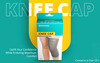 Pharmeasy Knee Cap (Pair) - Protects Knee Joints - Reduces Risk Of Injuries - Grey - Large