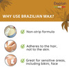 Depilah Brazilian Hot Film Wax Gold - 500 Gram Golden Stripless Wax