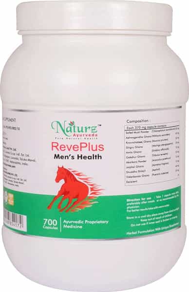 Naturz Ayurveda Reveplus - 700 Capsules (Pack Of 2)