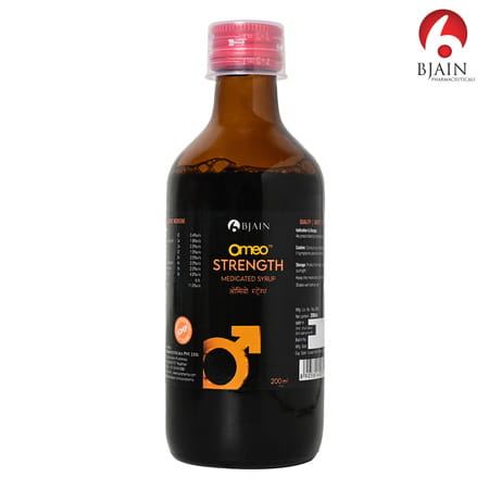 Bjain Omeo Homeopathic Strength Medicated Syrup - 200ml