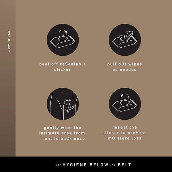 Svish On The Go Him & Her Intimate Hygiene Wipes | Unisex | Oud & Cucumber Fragrance (8X10 Pulls)