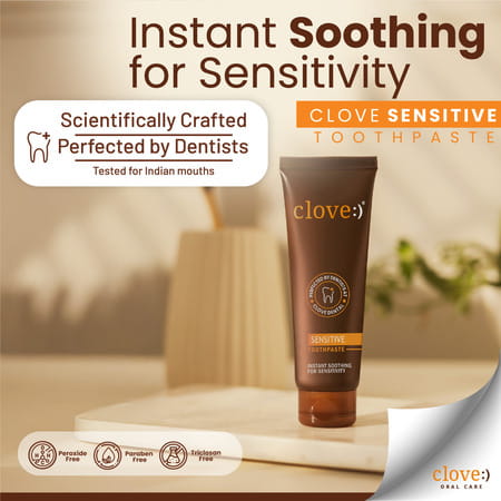 Clove Sensitive Toothpaste | Mint | 100gm