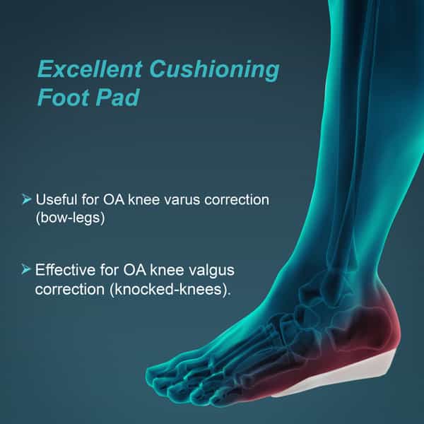 Tynor Oa Wedge Insoles White Large Pack Of 2