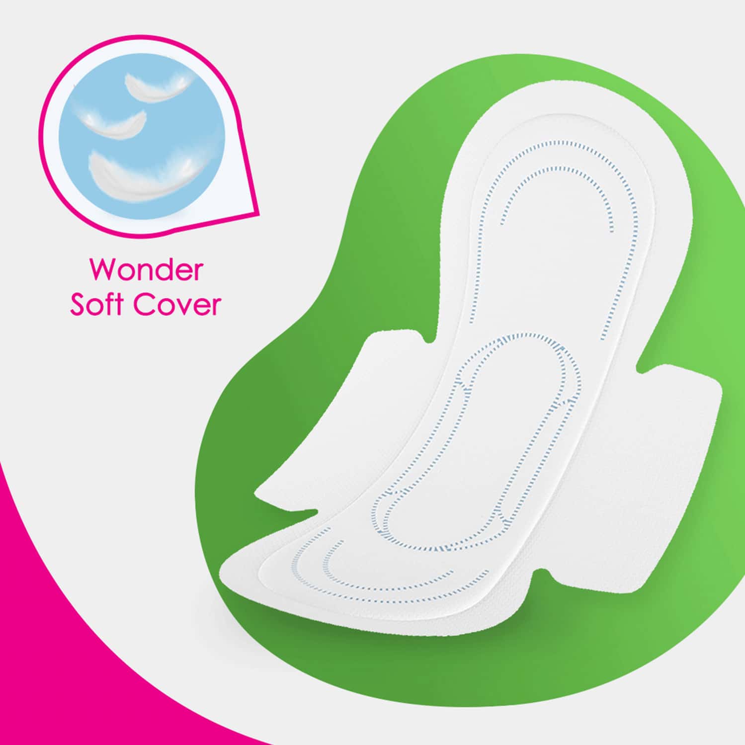 Buy WONDERIZE SOFT COMFORT XL SANITARY NAPKINS FOR WOMEN 7 PADS