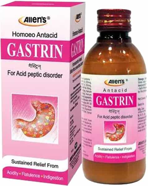 Gastrin Homoeo Antacid Liquid 110Ml Allen (Pack Of 2)