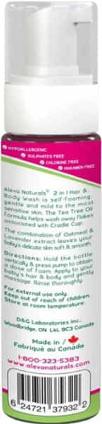 Aleva Naturals 2 In 1 Hair & Body Wash 200 Ml