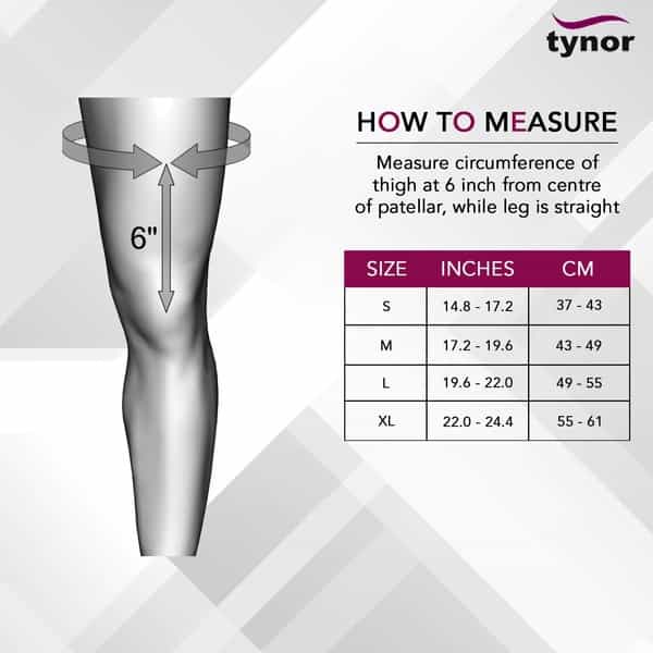 Tynor Knee Cap Comfeel - Grey - Large - Pack Of 2