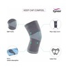 Tynor Knee Cap Comfeel - Grey - Large - Pack Of 2