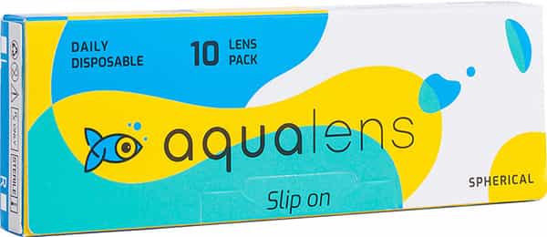 Aqualens Daily Disposable Contact Lenses (10 Lenses/Box) (-3.75)