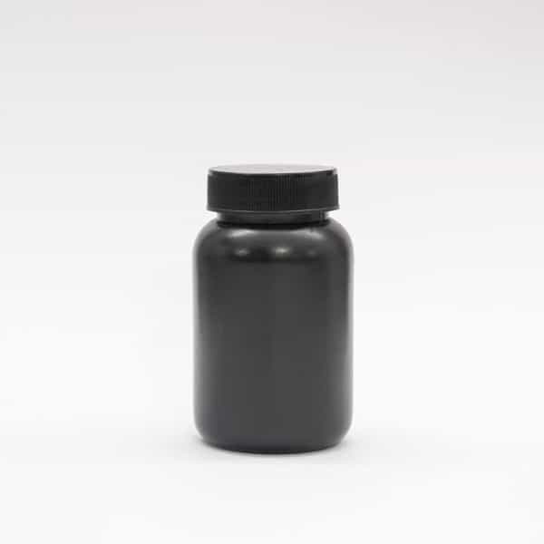 Patco - 150Ml Black Hdpe Empty Bottle For Capsules | Tablets | & Ayurvedic Powder Storage (100 Pcs)