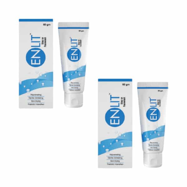 Enlit Stay On Face Wash 60Gm