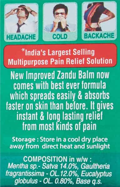 Zandu Balm 9.6 Ml