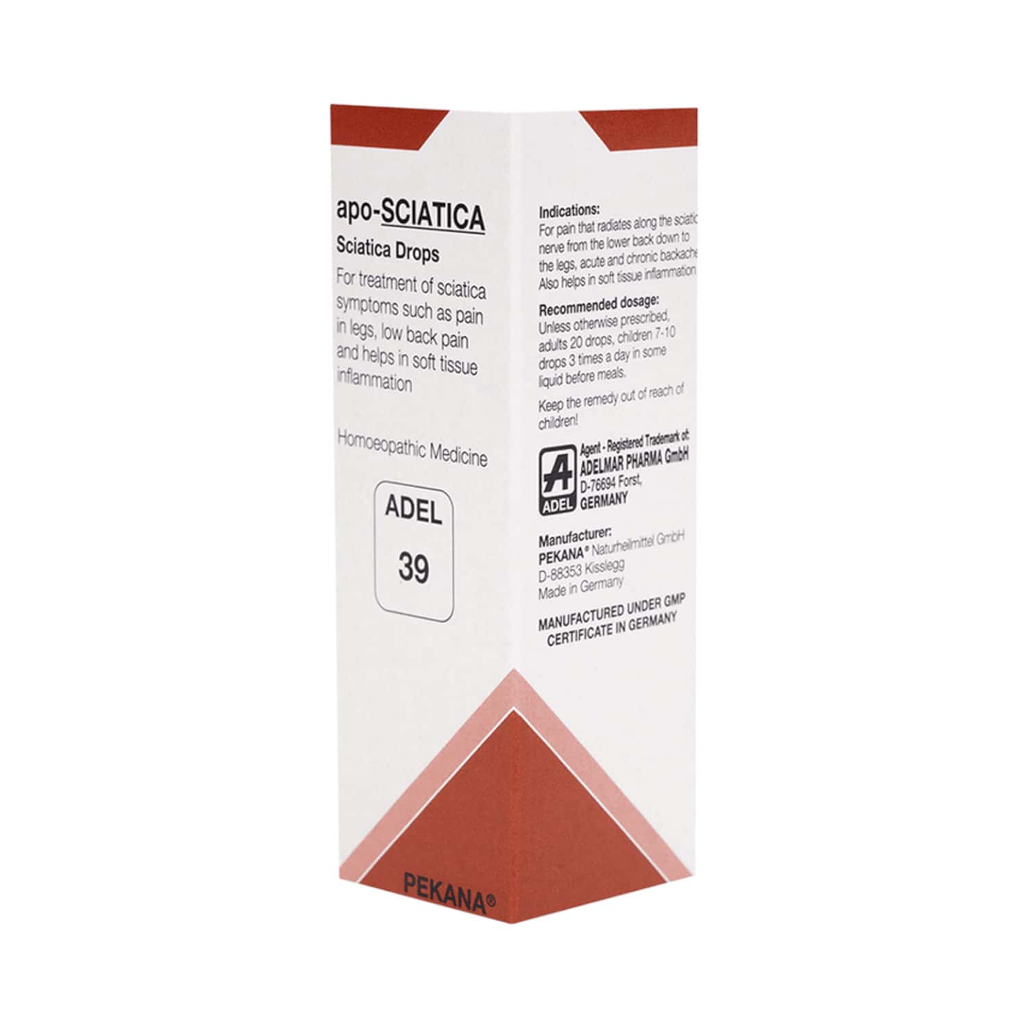 Adel 39 Apo Sciatica Drops 20 Ml