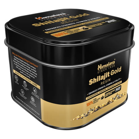 Himalaya Shilajit Gold Resin | Enhances Strength Stamina & Vitality | Bottle | 20 Gm