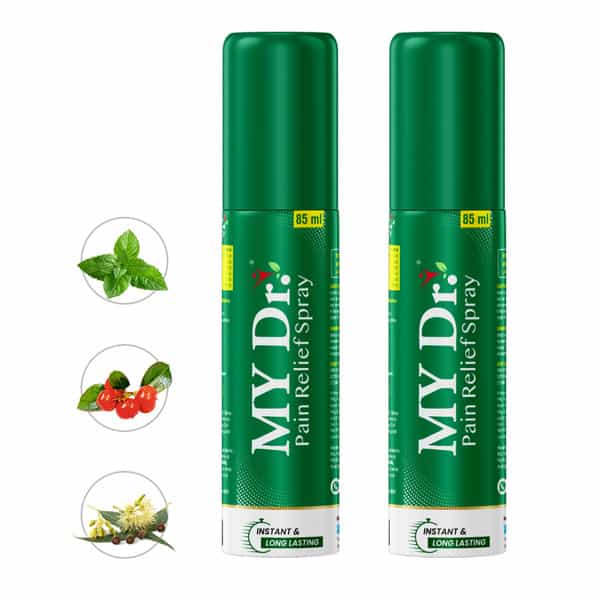 My Dr.pain Relief Spray Instant Relief From Back | Knee | Neck | Shoulder | Muscle 60G Pack Of 2