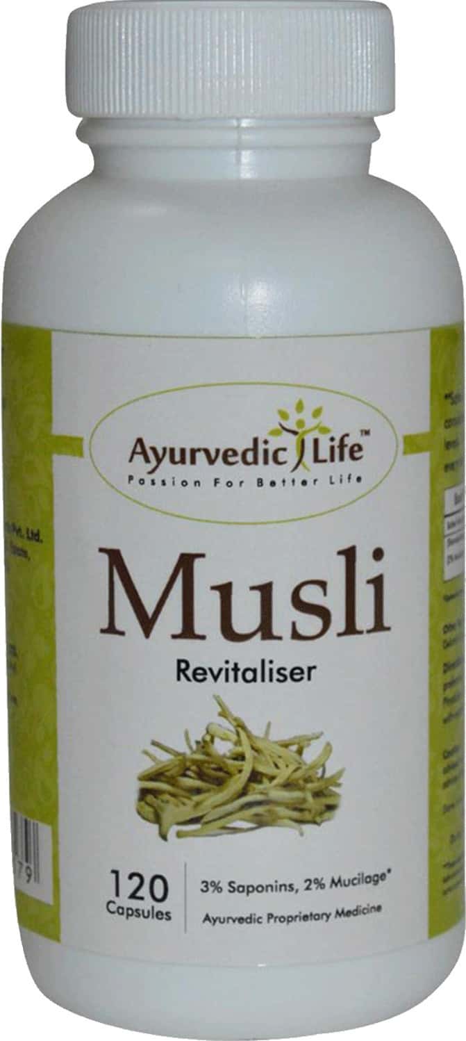 Buy AYURVEDIC LIFE MUSLI 120 CAPSULES PACK OF 4 Online & Get Upto 60 OFF at PharmEasy