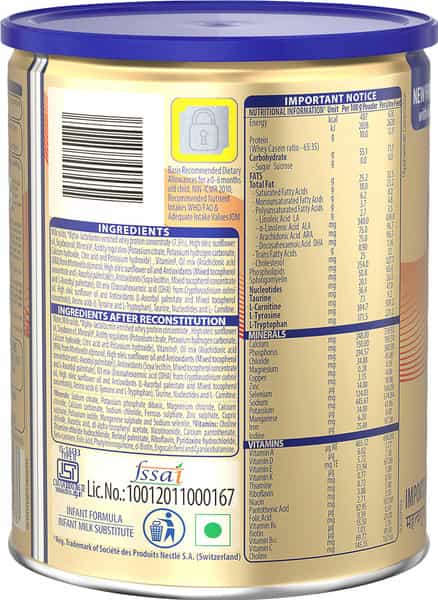 Nestle S-26 Gold Stage 1 Infant Formula - 400 G Tin