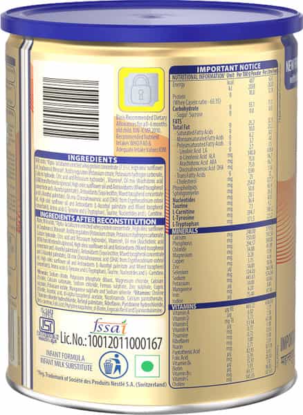 Nestle S-26 Gold Stage 1 Infant Formula - 400 G Tin