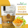 Nourishvitals Healthy Munching Golden Raisins Premium Quality Salted Pumpkin Roasted Seed 200Gm Each