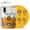 Nourishvitals Healthy Munching Golden Raisins Premium Quality Salted Pumpkin Roasted Seed 200Gm Each
