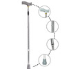 Guardian Walking Stick For Patients | Unisex | Adjustable | Aluminum | Grey
