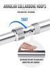 Guardian Walking Stick For Patients | Unisex | Adjustable | Aluminum | Grey